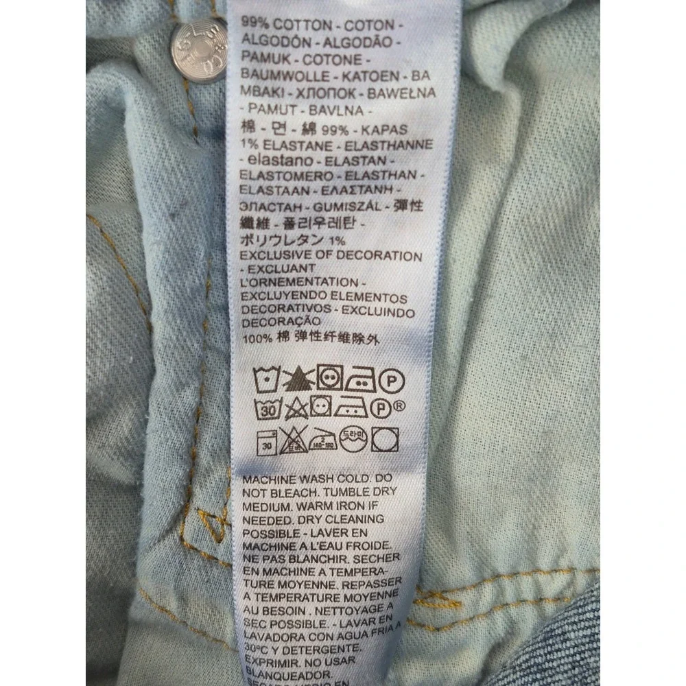 Levi's 505 Regular Fit Jeans Men's 34x32 Blue Straight Leg Medium Wash